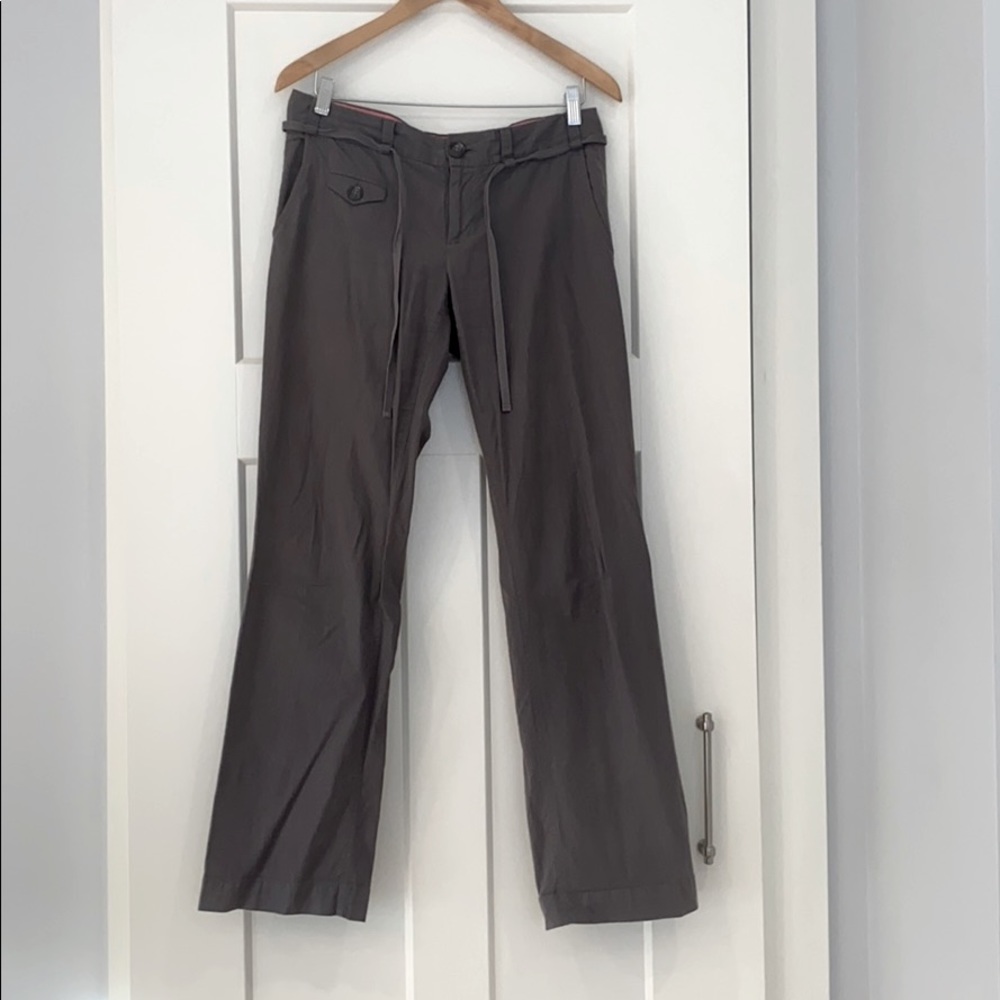 Banana Republic Drawstring Pants with Button
